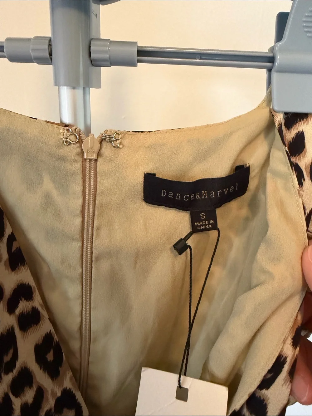 Dance & Marvel Leopard Romper NWT